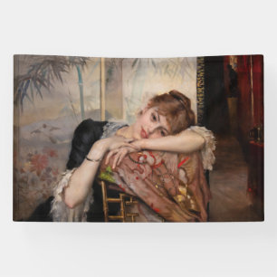 Albert Edelfelt - De Parisienne/Virginie Spandoek