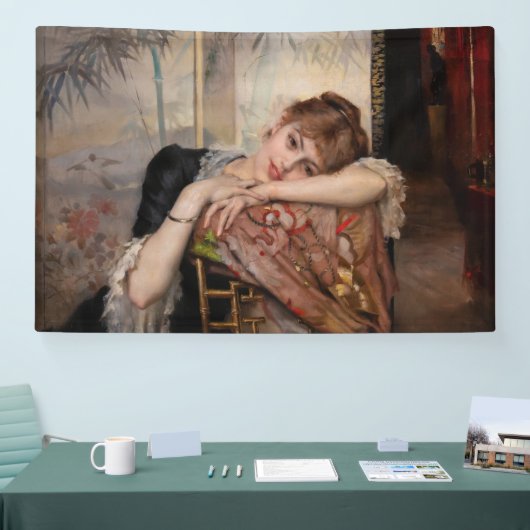 Albert Edelfelt - De Parisienne/Virginie Spandoek (Beurs)