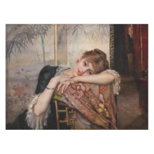 Albert Edelfelt - De Parisienne/Virginie Tafelkleed
