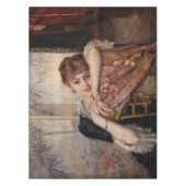 Albert Edelfelt - De Parisienne/Virginie Tafelkleed (Voorkant)