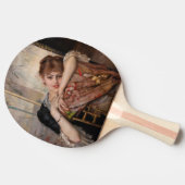 Albert Edelfelt - De Parisienne/Virginie Tafeltennisbatje (Zijkant)