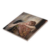 Albert Edelfelt - De Parisienne / Virginie Tegeltje (Zijkant)