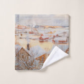 Albert Edelfelt - December - dag Bad Handdoek (Wasdoekje)