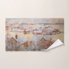 Albert Edelfelt - December - dag Bad Handdoek