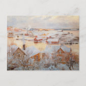 Albert Edelfelt - December - dag Briefkaart (Voorkant)