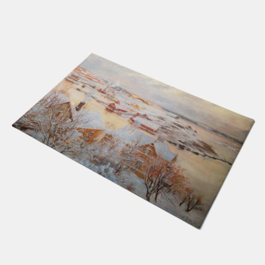 Albert Edelfelt - December - dag Deurmat (Schuin)