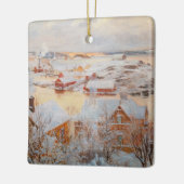 Albert Edelfelt - December - dag Keramisch Ornament (Links)