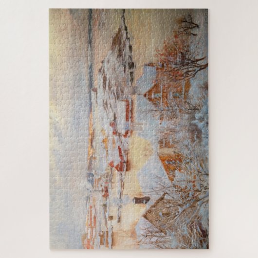 Albert Edelfelt - December - dag Legpuzzel (Verticaal)