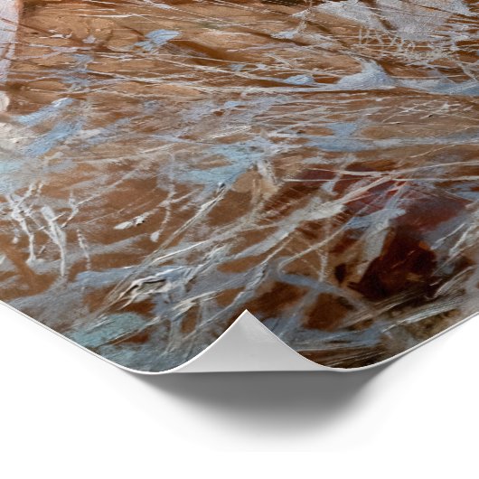 Albert Edelfelt - December - dag Poster (Hoek)