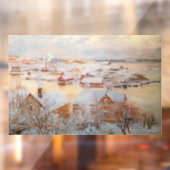 Albert Edelfelt - December - dag Raamsticker (Vel 2)