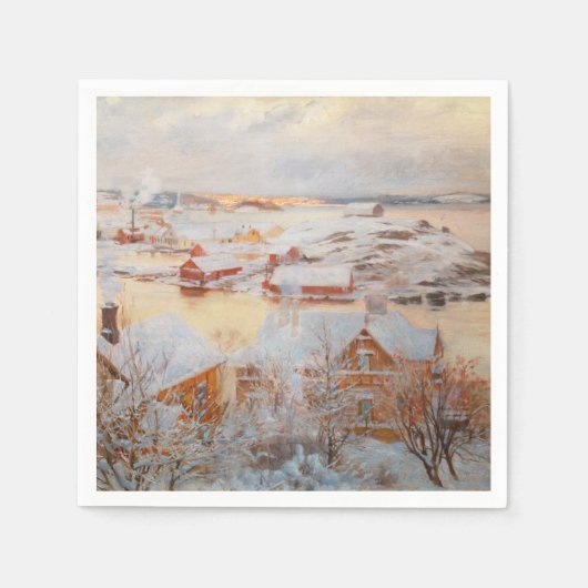 Albert Edelfelt - December - dag Servet (Voorkant)