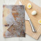 Albert Edelfelt - December - dag Theedoek (Quarter Fold)