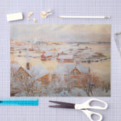 Albert Edelfelt - December - dag Tissuepapier (Craft)