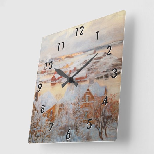 Albert Edelfelt - December - dag Vierkante Klok (Hoek)