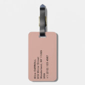 Albert Edelfelt - Goede vrienden Bagagelabel (Achterkant verticaal)