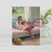 Albert Edelfelt - Goede vrienden Bedankkaart (Staand voorkant)