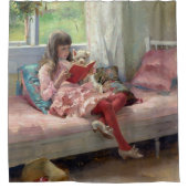 Albert Edelfelt - Goede vrienden Douchegordijn (Voorkant)