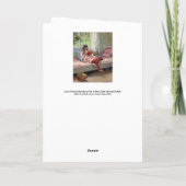 Albert Edelfelt - Goede vrienden Kaart (Achterkant)