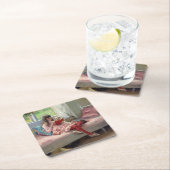 Albert Edelfelt - Goede vrienden Kartonnen Onderzetters (Insitu)