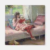 Albert Edelfelt - Goede vrienden Magneet (Voorkant)