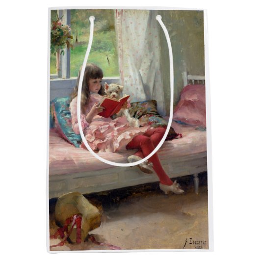 Albert Edelfelt - Goede vrienden Medium Cadeauzakje (Voorkant)