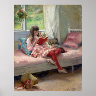 Albert Edelfelt - Goede vrienden Poster