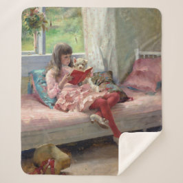 Albert Edelfelt - Goede vrienden Sherpa Deken