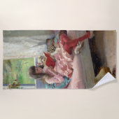 Albert Edelfelt - Goede vrienden Strandlaken (Voorkant)