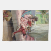 Albert Edelfelt - Goede vrienden Theedoek (Horizontaal)