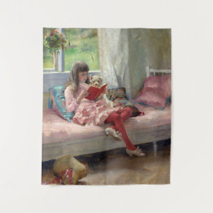 Albert Edelfelt - Goede vrienden Wandkleed