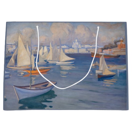 Albert Edelfelt - Harbour in Helsinki Groot Cadeauzakje (Voorkant)