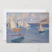 Albert Edelfelt - Harbour in Helsinki Kaart (Voorkant)