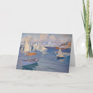 Albert Edelfelt - Harbour in Helsinki Kaart