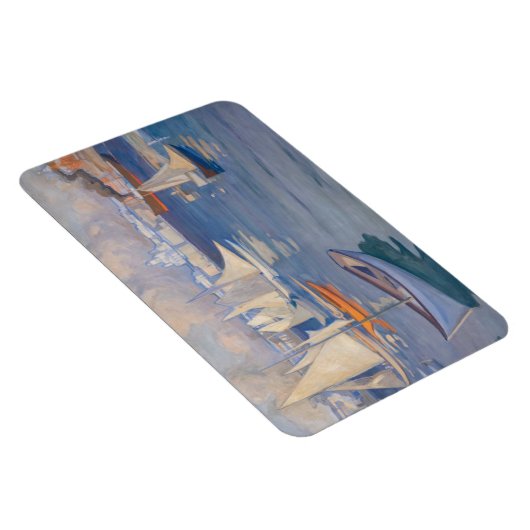 Albert Edelfelt - Harbour in Helsinki Magneet (Rechterzijde)