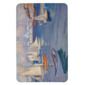 Albert Edelfelt - Harbour in Helsinki Magneet (Verticaal)