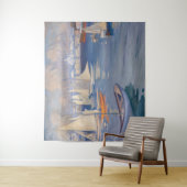 Albert Edelfelt - Harbour in Helsinki Wandkleed (In situ)