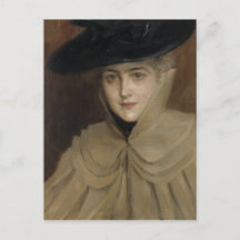 Albert Edelfelt Het zwarte Pet CC0269 Briefkaart