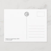 Albert Edelfelt Het zwarte Pet CC0269 Briefkaart (Achterkant)