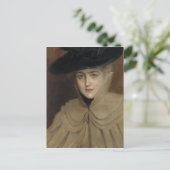 Albert Edelfelt Het zwarte Pet CC0269 Briefkaart (Staand voorkant)