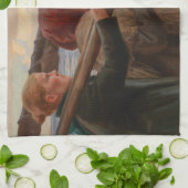 Albert Edelfelt - in de buitenaartsligging Theedoek (Gevouwen)