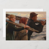 Albert Edelfelt - In de Outer Archipel Bedankkaart (Voorkant / Achterkant)