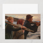 Albert Edelfelt - In de Outer Archipel Kaart (Voorkant / Achterkant)