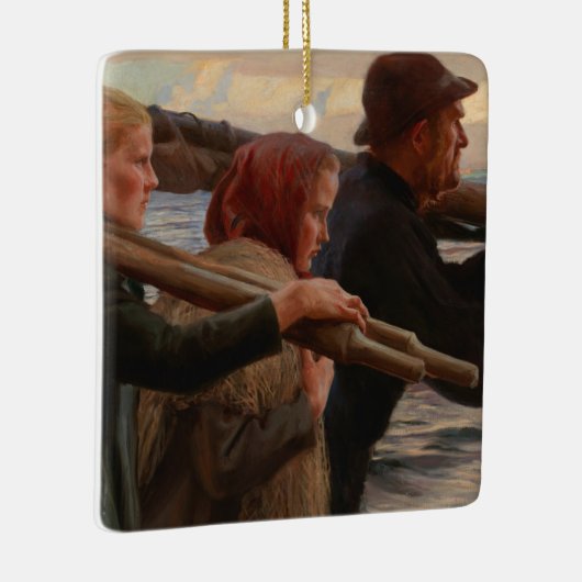 Albert Edelfelt - In de Outer Archipel Keramisch Ornament (Rechts)