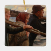 Albert Edelfelt - In de Outer Archipel Keramisch Ornament (Voorkant)