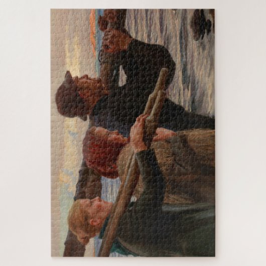 Albert Edelfelt - In de Outer Archipel Legpuzzel (Verticaal)