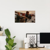 Albert Edelfelt - In de Outer Archipel Poster (Thuiskantoor)