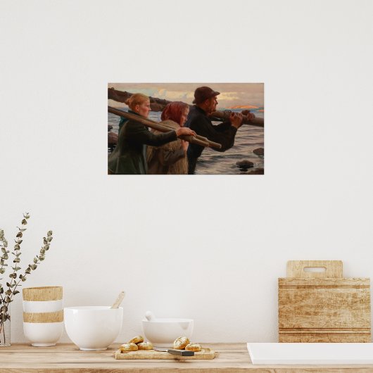 Albert Edelfelt - In de Outer Archipel Poster (Keuken)