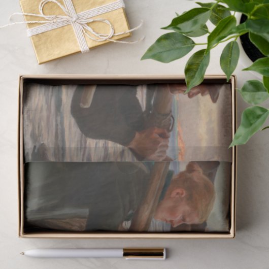 Albert Edelfelt - In de Outer Archipel Tissuepapier (Geschenk)