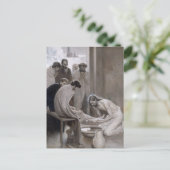 Albert Edelfelt - Jesus Washing Feet of Disciples Briefkaart (Staand voorkant)