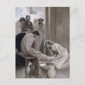 Albert Edelfelt - Jesus Washing Feet of Disciples Briefkaart (Voorkant)